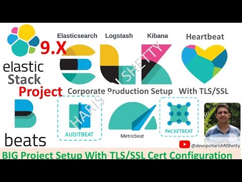 ELK Stack 9.X on Linux Elasticsearch, Logstash, Kibana, Heartbeat, Filebeat, Packetbeat, Metricbeat