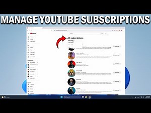 How To Manage YouTube Subscriptions