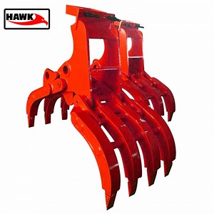 [Hot Item] Mechanical Excavator Grapple Log Grab Manual Grab Excavator Log Grab