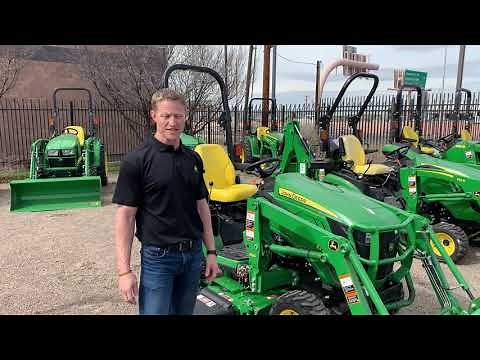 John Deere 54D Mower Deck Removal