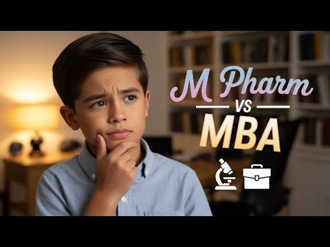 MBA or M.Pharm Which ONE Will Boost Your Career in Just 6 Months