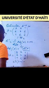 Calcul Matriciel, matrice inversible | VMathsPhy