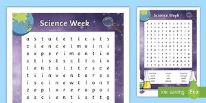 Science Week Ireland Word Search