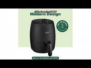 BELLA 2 qt Air Fryer Review: Is This Small Cooker Worth It?