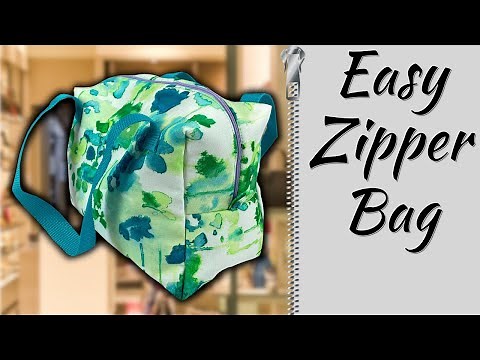 Easy Zipper Bag | Cosmetic Bag | The Sewing Room Channel