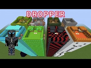 THE EASIEST DROPPER MAP! (MINECRAFT)