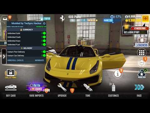 CSR Racing 2 Mod Menu 2026 | Unlimited Gold, Cash & More