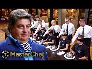 How to Identify 23 Ingredients... Blindfolded! | MasterChef Australia