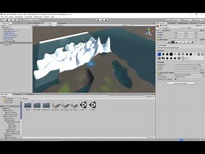 Video Game Design: Making a Cave Go Under the Terrain with Unity and Blender