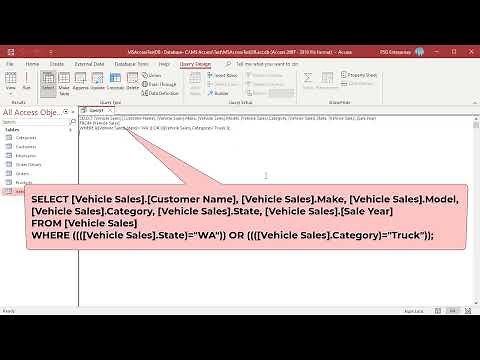 Criteria for Multiple Fields in Query in MS Access - Office 365