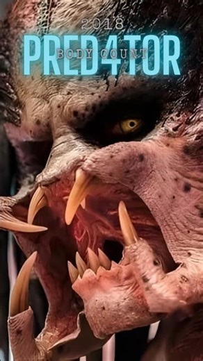 The Predator Kill Count – Hunting Everything Except Restraint #bodycount #horror#scifihorror