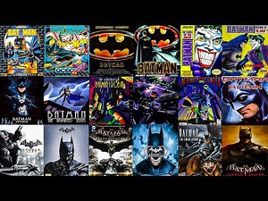 The Evolution of BATMAN Games (1986-2025) "65 GAMES"