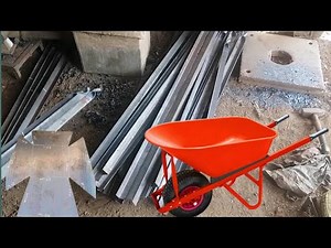 Amazing Process of Making Wheelbarrow | How To Make Wheelbarrow Step-by-Step Guide