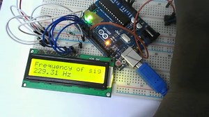 Frequency Counter using Arduino