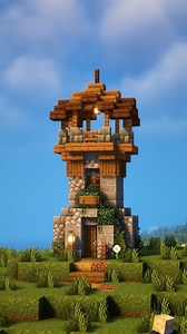 Survival Watchtower Build Minecraft