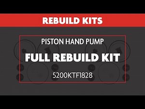 Fill-Rite Piston Hand Pump Series Full Rebuild Kit