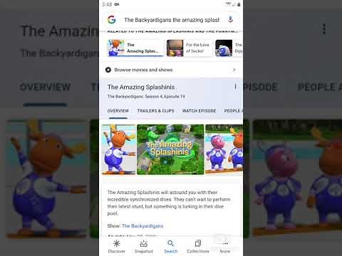 the Backyardigans the amazing splashinis episode 79