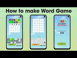 How to make Word Game in Unity (Hyper-Casual Word Game Complete Tutorial)