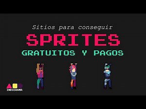 Conseguir SPRITES gratuitos y pagos para tu JUEGO 2D!