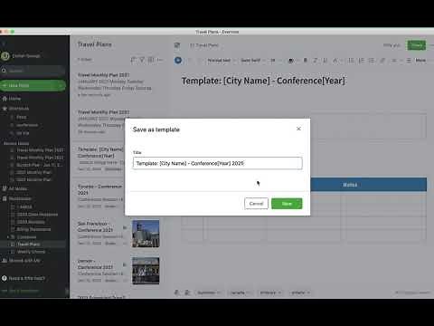 Level Up: Create and save Notes as Templates in Evernote