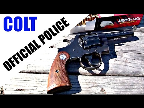 Colt Official Police 38 Special Revolver