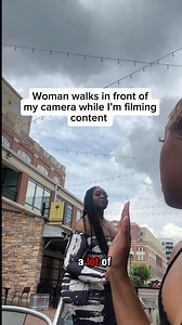 34K views · 439 reactions | Woman walks in front of my camera while I'm filming content #drama #MustSee | Chatejah Films | Facebook