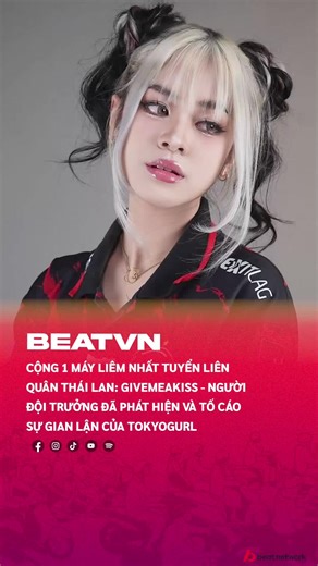Givemeakiss - Liêm nhất tuyển Liên quân nữ của Thái Lan #beatvn #beatnetwork #Seagames33 #thailand #lienquanmobile