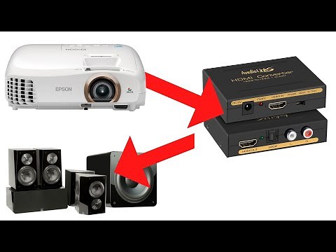 How to Connect External Speakers to an Epson projector Explained