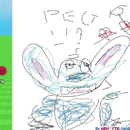 People draw stitch in avatar in Roblox part 2