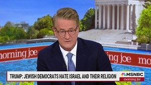 "Are we really going to tie Israel's future up to this man?... Are we not allowed to question Netanyahu's motives?" — @JoeNBC voices his concerns for Israel | Morning Joe