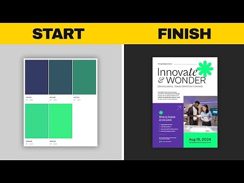 3 Ways To Make PERFECT Graphic Design (Step by Step)
