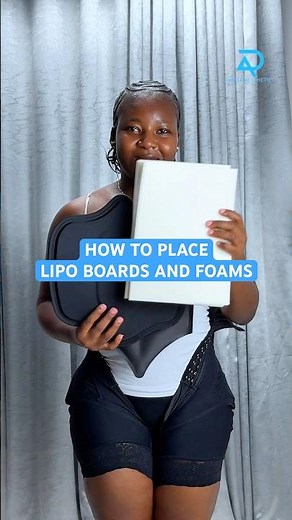 How to place Lipo Boards and foams correctly | Dorcé Aesthetics | #liposuctionresults