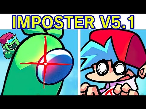 Friday Night Funkin' VS Impostor V5.1 FULL WEEK | Imposter V4 Anniversary Update (FNF Mod/Among Us)