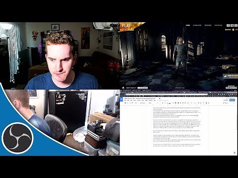 OBS Studio 138 - How to Record Separate Webcam and Gameplay layers in OBS Studio - OBS Guide - Easy!