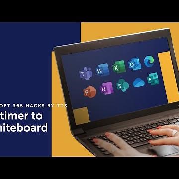 Add a timer to Microsoft Whiteboard