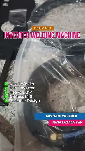 REAIM MIG Welding Machine Inverter Portable Welding Set Heavy Duty #nasalazadayan
