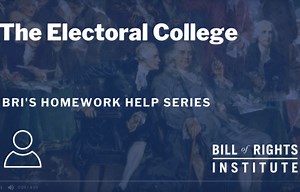 What is the electoral college, how does the electoral college work, homework help