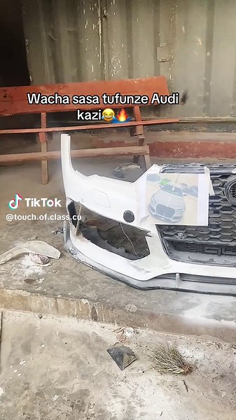 Audi Front Bumper Modification Guide