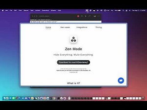 Zen Mode for macOS: How does it work?