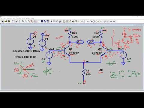 Mastering Differential Amplifiers: Theory, Simulation, and Analysis