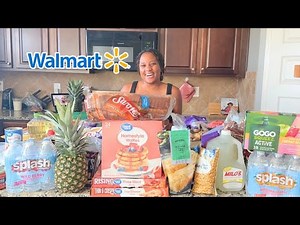 WALMART GROCERY HAUL | Family of 5 Meal Plan on a Budget | Realistic Mom Haul 2025