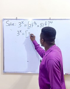 12K views · 271 reactions | Exponential Equation | Esomnofu Online MATH | Facebook