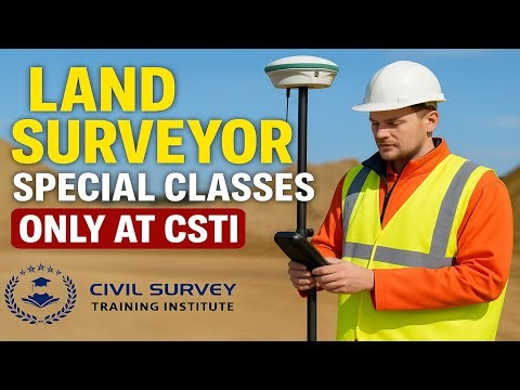 Complete Land Surveyor Training in India | Auto Level, Total Station & DGPS Full Course