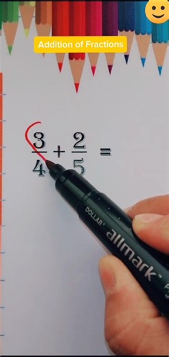 Grade 6 Math Trick: Addition of Fractions Explained