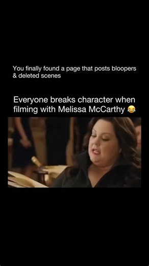 Bloopers & Deleted Scenes on Instagram: "Melissa McCarthy built her career on a rare mix of fearless physical comedy and genuine emotional depth. She first gained widespread attention as the warm-hearted Sookie on Gilmore Girls, before completely redefining her image with her explosive, scene-stealing performance in Bridesmaids (2011). McCarthy quickly proved her range by balancing outrageous comedy with serious dramatic roles, earning Academy Award nominations while continuing to lead major stu