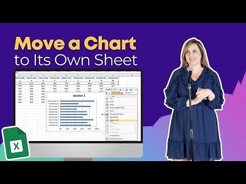 How to Move a Chart to Its Own Sheet in Excel