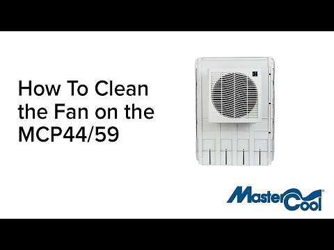 MasterCool - How to Clean the Fan on the MCP44/59 Window Evaporative Cooler