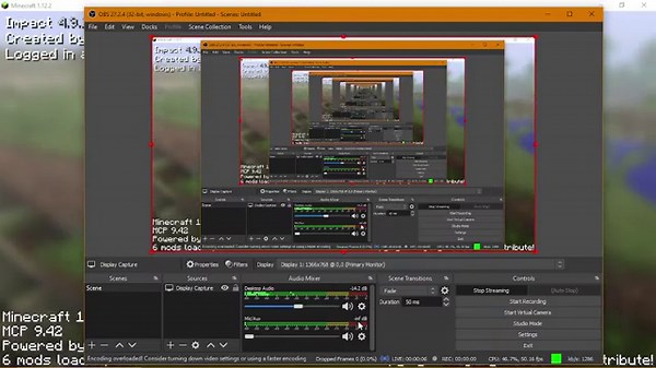 Talking to you + playing music