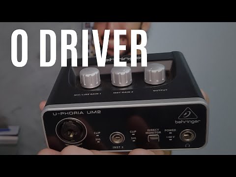 Como Instalar o driver da Behringer UM2 | Passo a Passo Fácil