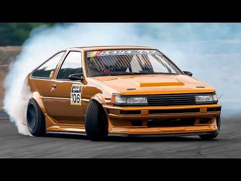 Why the AE86 is a DRIFT LEGEND? Toyota AE86 Drifting